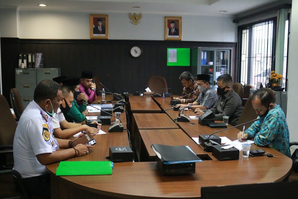 Komisi I DPRD Hearing Dengan Dishub Pekanbaru