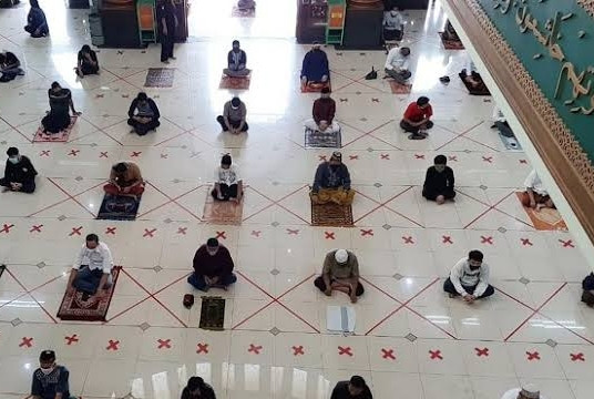 Rumah Ibadah di Dua RW di Pekanbaru Ditutup, Zona Merah