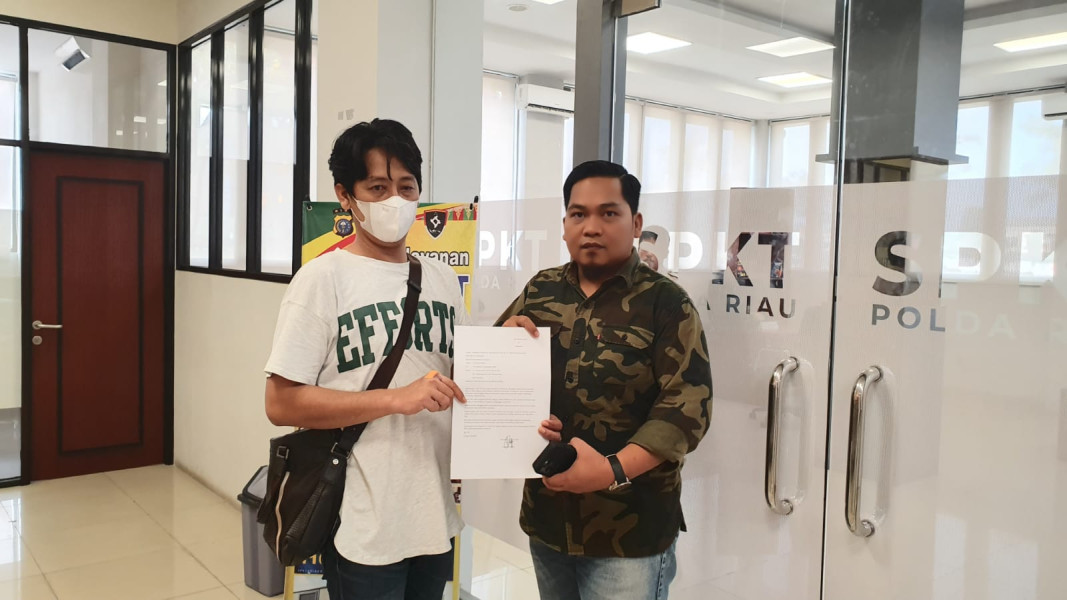 PETA Laporkan Sekda SF Hariyanto Ke Polda Riau Terkait Kasus Penghinaan Profesi Wartawan