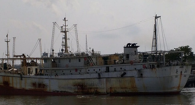 2 kapal berbendera asing ditangkap di Kepulauan Anambas