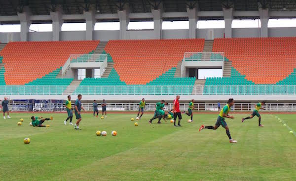 Liga Final AFF 2016, Stadion Pakansari Resmi Jadi Kandang Indonesia