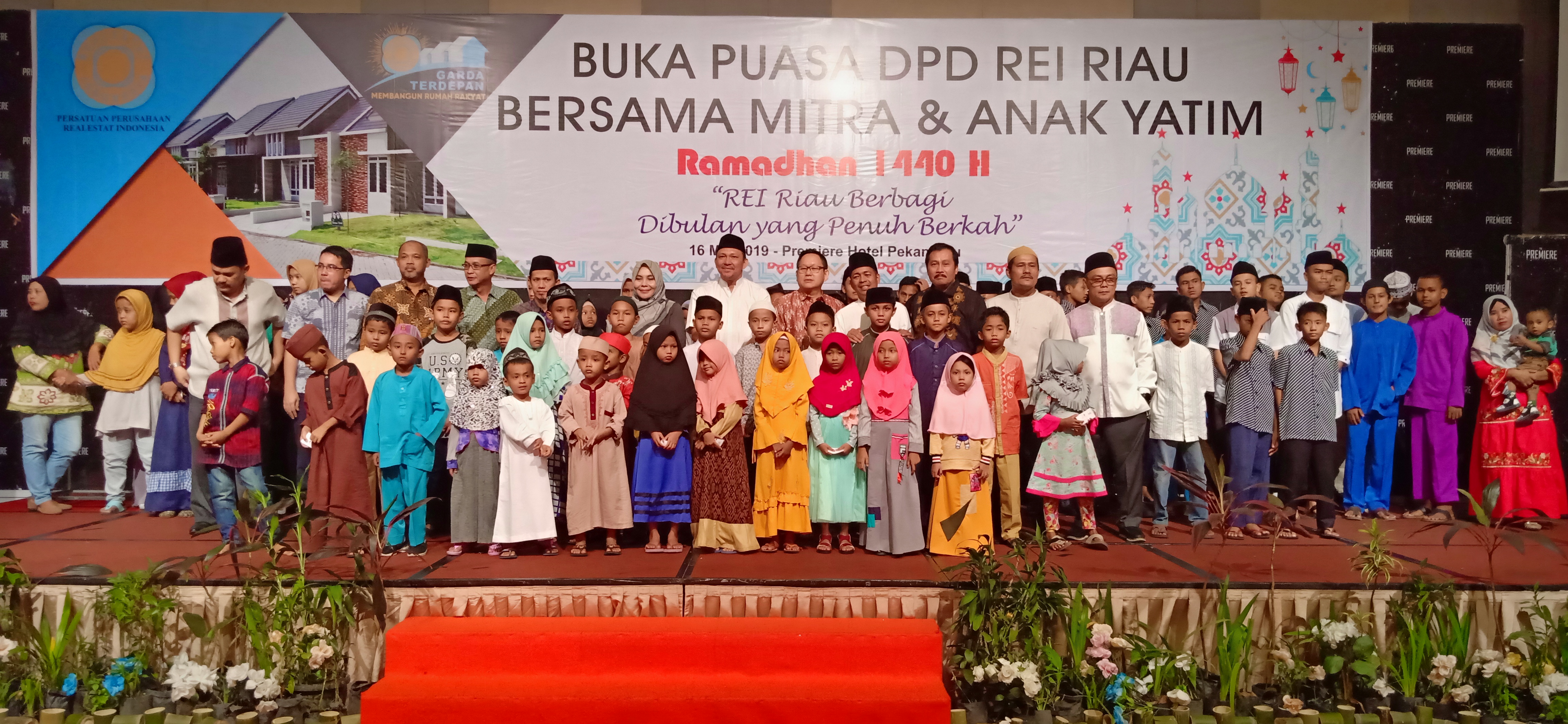 DPD REI Riau Muliakan 80 Anak Yatim, Ternyata Begini Caranya
