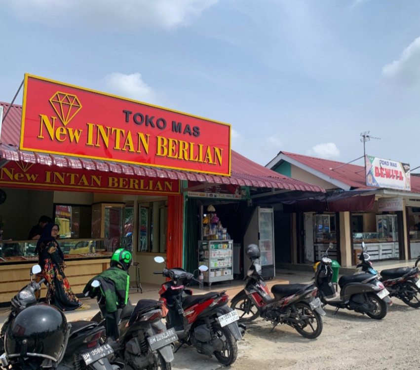 Harga Emas di Pasar Cik Puan Pekanbaru Naik Jadi Rp2,6 Juta per Gram