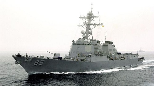 Tantang Rusia, Kapal Perang AS Berlayar di Laut Jepang