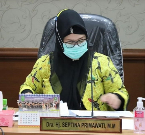 Sedih Banyak Warga yang Terpapar Corona, Septina Ajak Patuhi Protokol Kesehatan