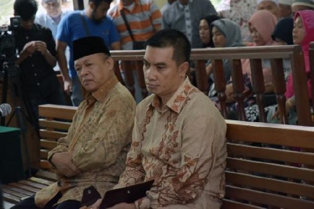 Mantan Bupati Rohul Suparman Ajukan PK 