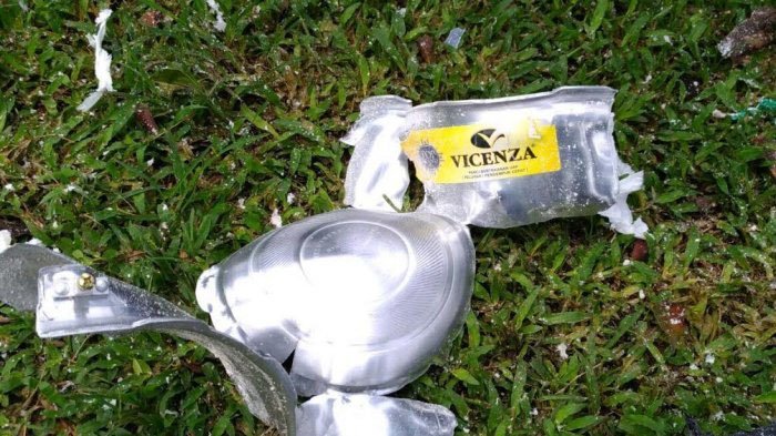 Bom Panci di Taman Pandawa Cicendo Bandung, Isinya Paku