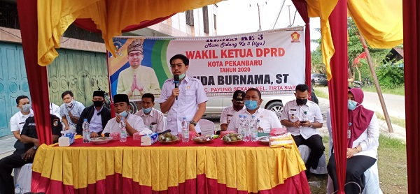 Ginda Tetap Jemput Aspirasi Warga Dengan Penerapan Protokoler Kesehatan