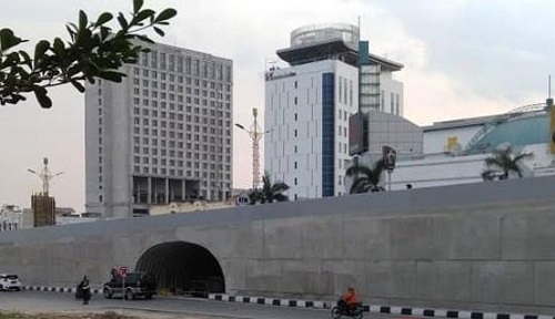 Mal SKA Bantu Dishub Pekanbaru Alih Fungsi Terowongan Flyover