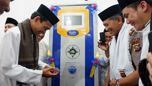 UAS Launching ATM Beras Pertama di Sumatera