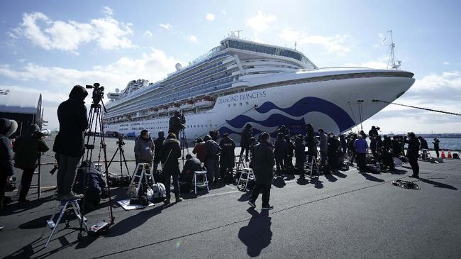 Dua Korban Virus Corona di Kapal Pesiar Jepang Meninggal