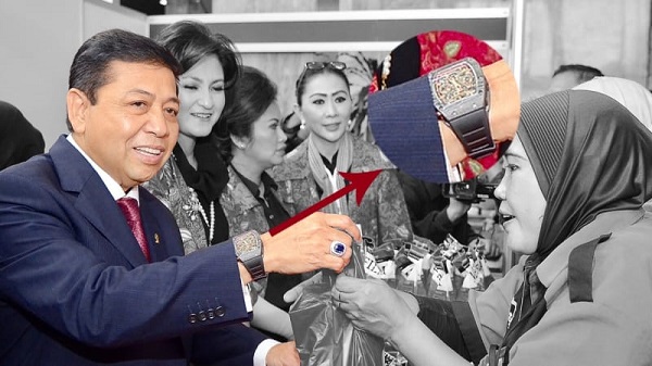 Merasa Jadi Rakyat Biasa, Novanto Tak Lagi Kenakan Jam Tangan Mewah