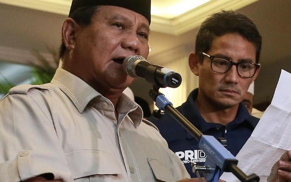 Prabowo-Sandi Tak Hadiri Sidang Perdana Sengketa Pilpres