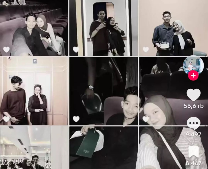 Viral di TikTok, Akun Diduga Pelaku Pembacokan Mahasiswi Universitas Islam Negeri Sultan Syarif Kasim Riau Unggah Momen Mesra