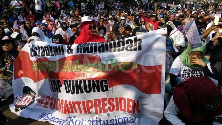 Massa Tumpah Ruah Deklarasikan #2019GantiPresiden