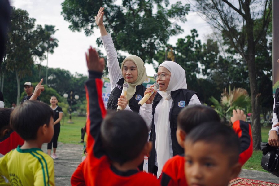 Pekan Gembira Anak Riau Meriahkan Hari Anak Nasional ke-41 di Halaman Kantor Gubernur