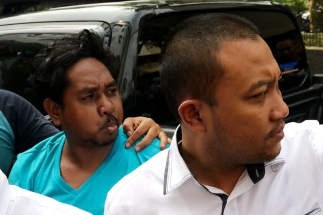 Pelaku Pengeroyokan Hermansyah Jalani Rekonstruksi