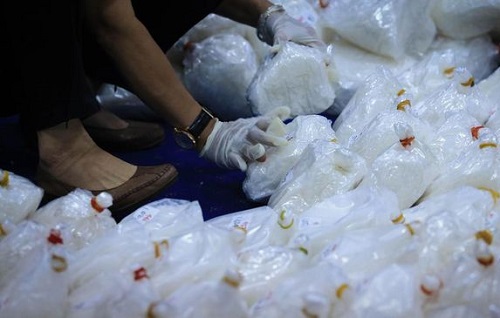 Polisi Ungkap Penyelundupan 31,6 Kg Sabu di Balik Kardus Mi