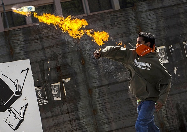 Pelaku Bom Molotov Beraksi Lagi di Pekanbaru