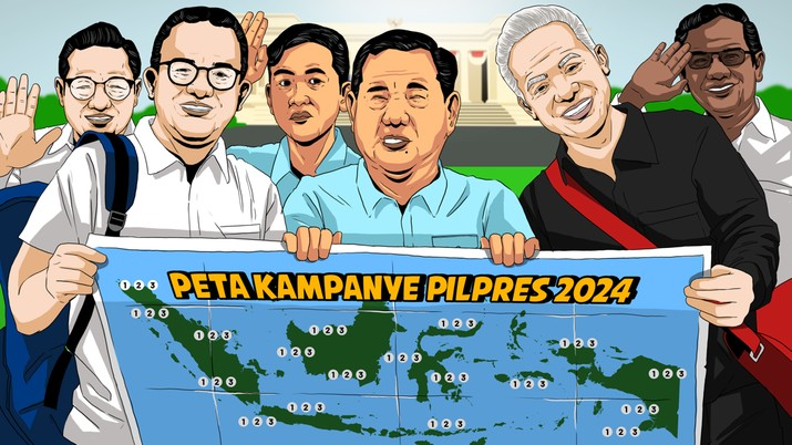 Prabowo-Gibran Masih Unggul dalam Survei Elektabilitas Pilpres 2024