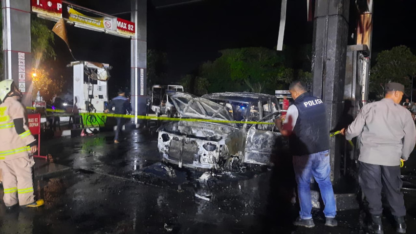 Mobil Terbakar di SPBU Hangtuah Pekanbaru, Pertamina Ungkap Kronologi dan Respons Cepat Petugas