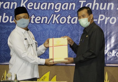 Pekanbaru Kembali Raih Opini WTP dari BPK RI