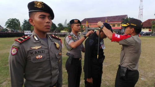 Apel Penutupan Lat-Pra Ops Mantap Praja Muara Takus 2018, Kapolda Riau Irjen Nandang Pastikan Jajara