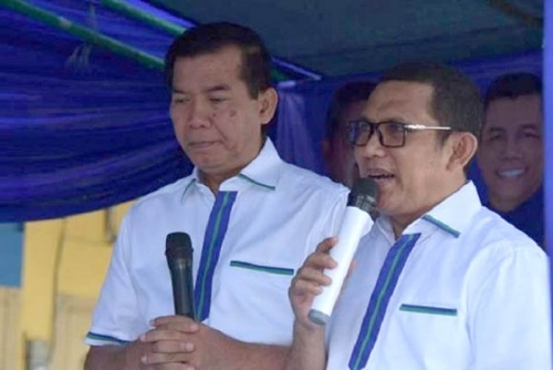 Firdaus-Rusli Sampaikan Duka Cita Atas Musibah Meledaknya Meriam Lelo di Gunung Sahilan