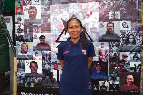 Inilah Eva Dewi, Atlet Perempuan Indonesia Pertama di Homeless World Cup (1)