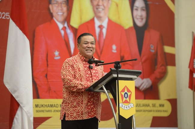 SOKSI Riau Gelar Musda 2025, Wakil Gubernur Tekankan Peran Strategis Organisasi