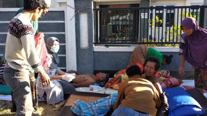 Gempa guncang Lombok dan Bali, sejumlah orang tewas