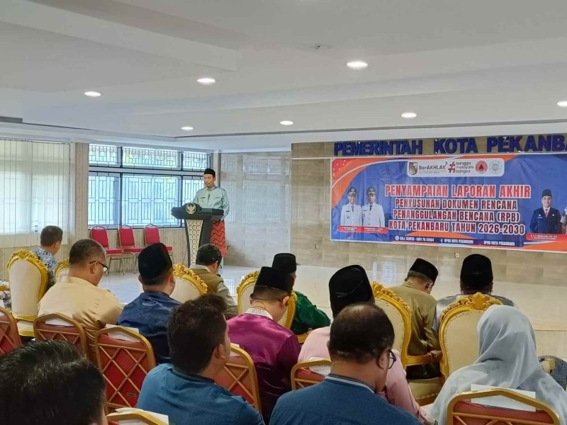 Pekanbaru Susun Rencana Penanggulangan Bencana untuk Tekan Risiko Hidrometeorologi