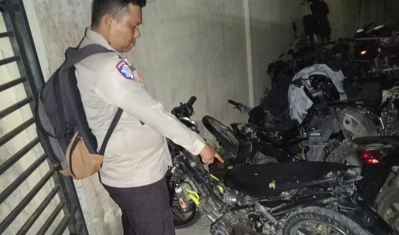 Wakapolres Kuansing Ditabrak Remaja Pembalap Liar, Razia Berujung Cedera