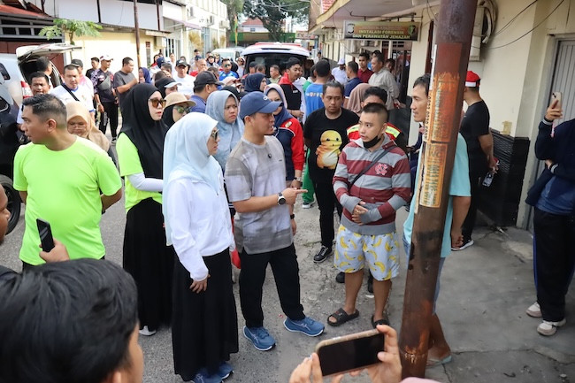 Agung Nugroho Sampaikan Belasungkawa ke Keluarga Korban Kebakaran Tragis