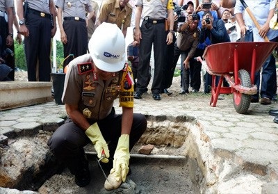 Progres Pembangunan Gedung Mapolda dan Kejati Riau Sesuai Skedul