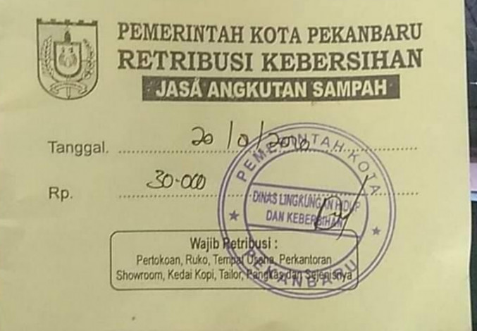Heboh Tarif Retribusi Sampah Rp30 Ribu, Kadis DLHK Pekanbaru: Mungkin Pungli