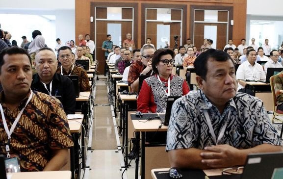 192 Capim KPK Adu Makalah Soal Korupsi di Uji Kompetensi