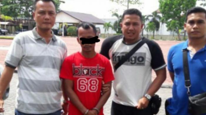 Lari ke Tanjung Pinang, Tersangka Kasus Pemerkosaan di Ringkus Polsek Tambang