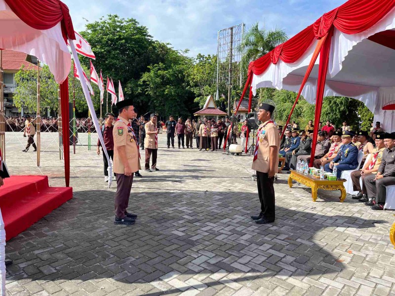 Hari Pramuka ke-64, Wali Kota Pekanbaru Ajak Tanam Pohon untuk Pelestarian Lingkungan