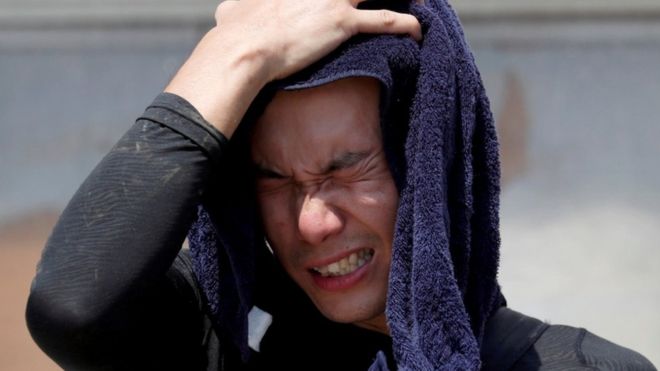 Gelombang panas di Jepang pecahkan rekor, 77 meninggal