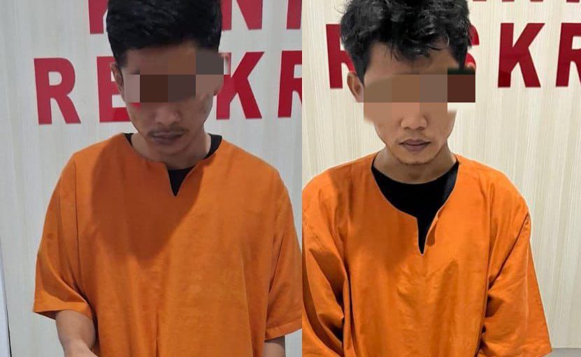 Jajaran Polsek Perhentian Raja Gagalkan Peredaran Narkoba, Dua Tersangka Ditangkap