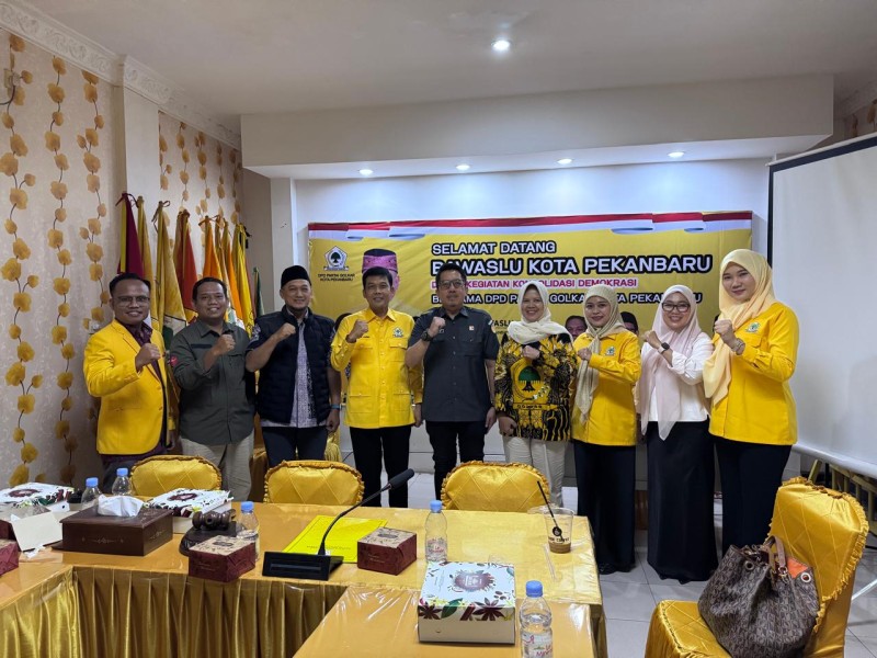 Golkar Pekanbaru Dorong Bawaslu Manfaatkan AI, Pengawasan Pemilu 2029 Diminta Lebih Cepat dan Transparan