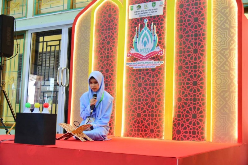 17 Qari Tuna Netra Persembahkan Lantunan Penuh Ruh di MTQ Provinsi Riau