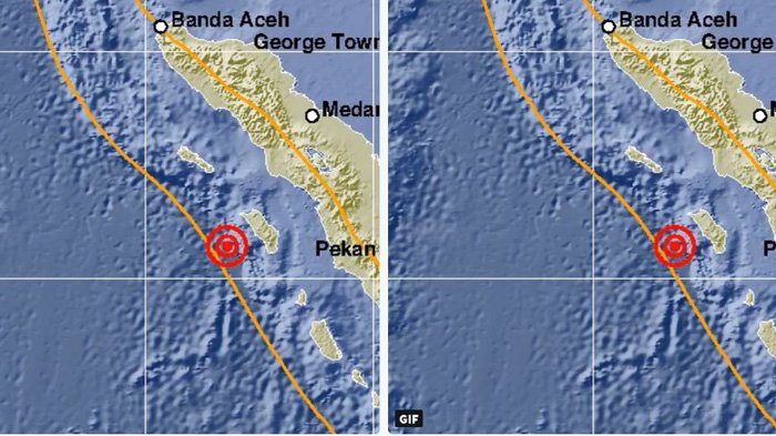 BMKG : Gempa Nias 5,3 SR Berpusat di Laut tapi Tak Berpotensi Tsunami