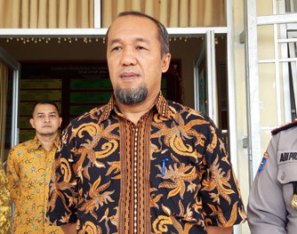 Gubri Tujuk Hadi Penandio sebagai Plt Kepala BPBD Riau