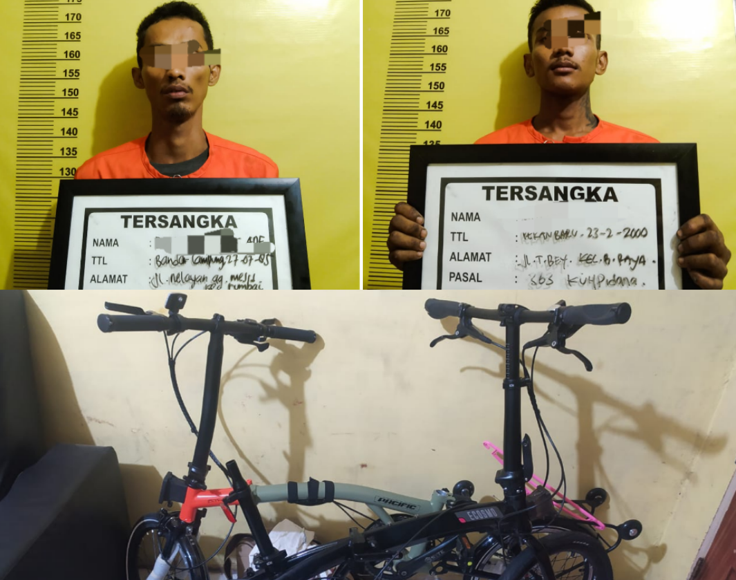 Usai Bobol Toko Sepeda, Pengamen di Pekanbaru Diciduk Polisi