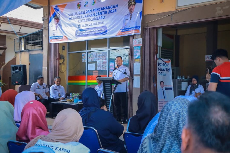 Pekanbaru Luncurkan Program Kelurahan Cantik untuk Data Statistik Akurat