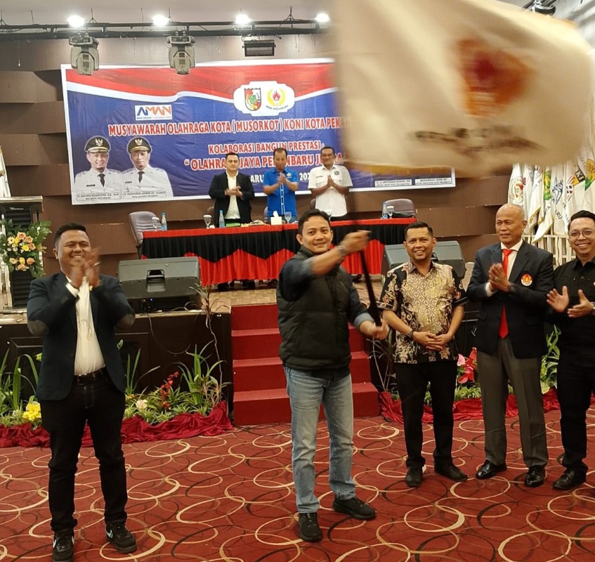 Aklamasi Tanpa Lawan! Achmad Faisal Reza Resmi Pimpin KONI Pekanbaru 2026–2030