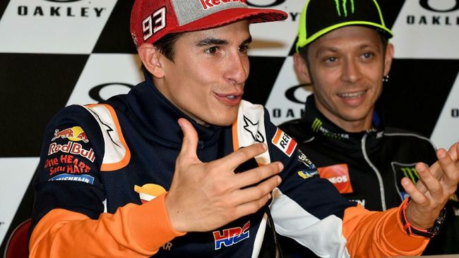 Rossi dan Marquez di Jakarta pada Hari yang Sama