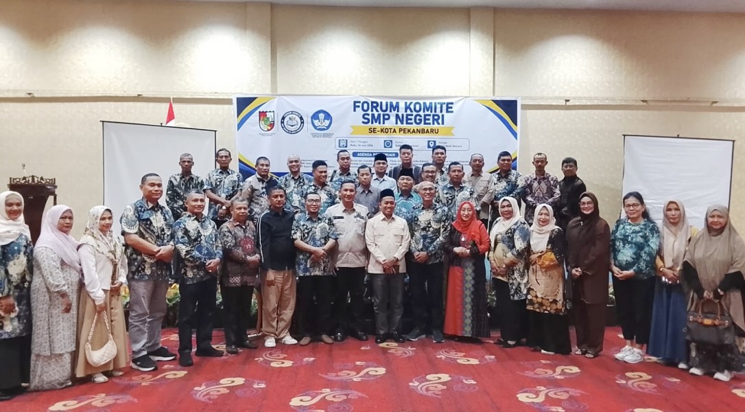 Forum Komite SMP Negeri Pekanbaru Tegaskan SPMB 2026 Harus Bebas Titipan dan Jalur Belakang